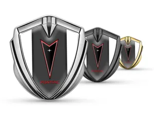 Pontiac Emblema Abovedado Emblema Duradero Elegante Forma